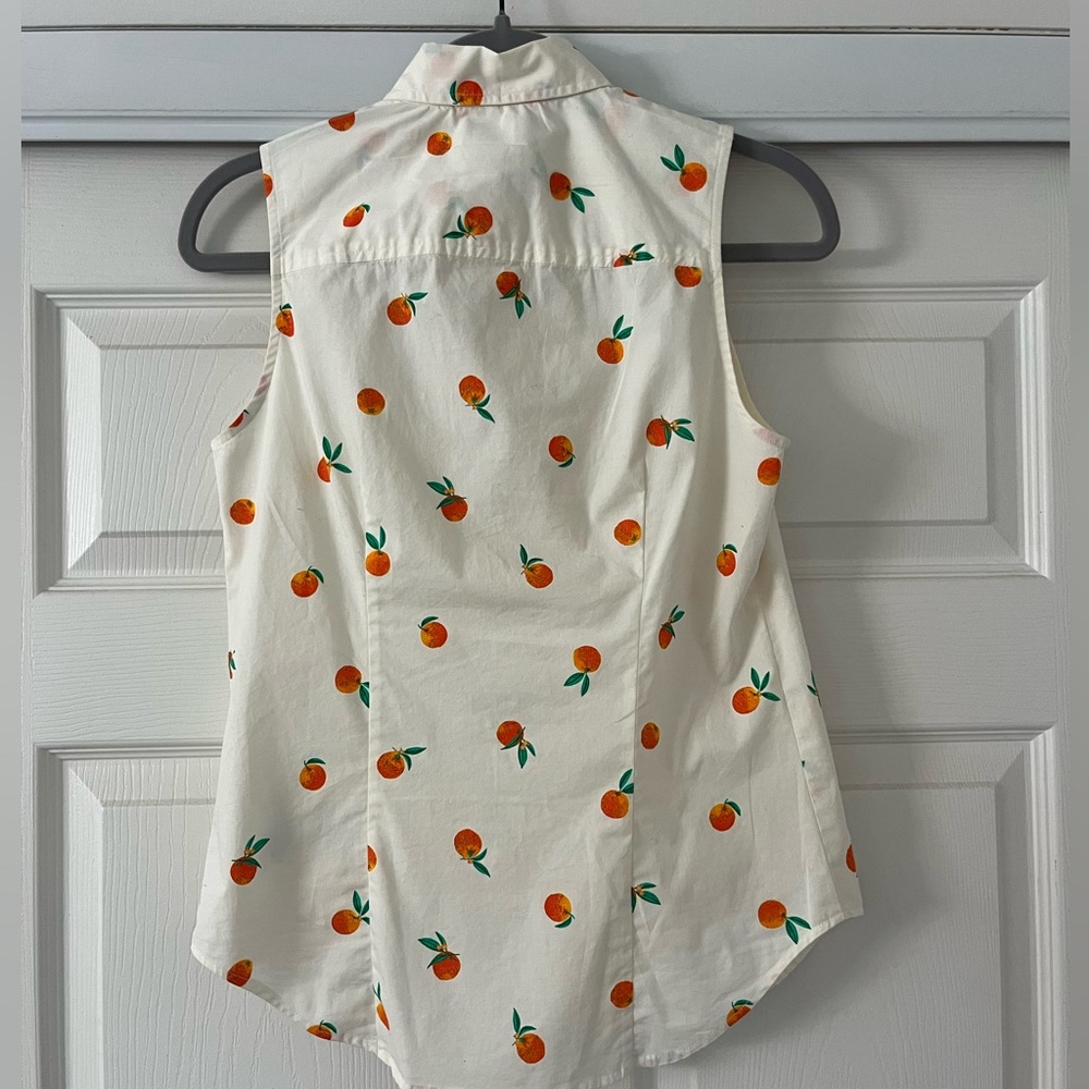 Collared button down tank - Picture 5 of 5